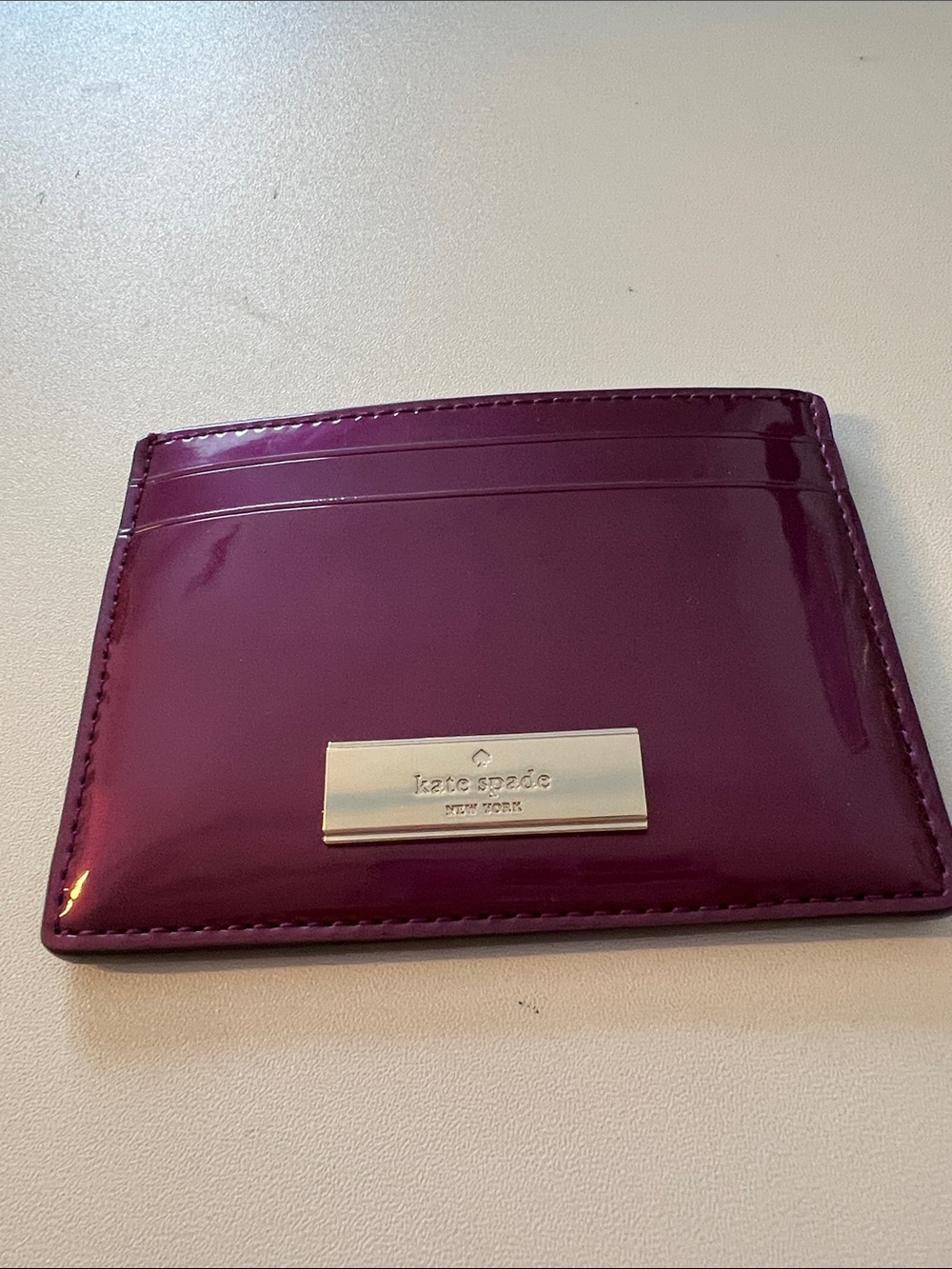 Kate Spade Purple Card Holder